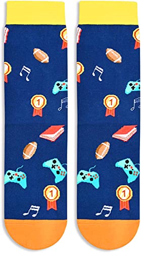 Crazy Novelty Socks, Gifts for Son, Unique Gifts from Mom and Dad, Perfect Father to Son and Mother to Son Gifts, My Son Gifts Best Son Gifts