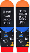 Unisex Coach Socks, Perfect Coach Gifts for Coaches, Trainer Socks, Thoughtful Presents for Women and Men Trainers
