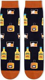 Ideal Gifts for Drinkers Funny Whisky Gift for Men, Unique Whisky Socks, Whisky Lover Gift If You Can Read This