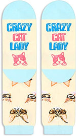 Cat Gifts For Her Unique Gifts for Girlfriend Mother Daughter Wife Sister Cat Socks