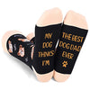 Funny Dog Gifts for Men Gifts for Him Dog Lover Gifts Cute Sock Gifts Dog Socks