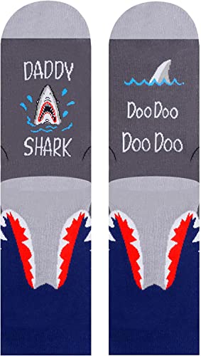 Gender-Neutral Shark Gifts, Unisex Shark Socks for Women and Men, Shark Gifts Animal Socks