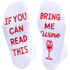 Wine Gift for Men Women Novelty Wine Socks Ideal Gifts for Wine Lovers Presents for Drinkers