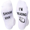 Book Gifts for Students, Silly Socks for Women Men Teens, Reading Gifts, Cool Funny Socks, Book Lovers Gifts, Book Socks, End of Year Gifts For Students