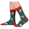 Xmas Gifts, Christmas Socks, Christmas Santa Socks, Holiday Gifts, Christmas Vacation Gifts, Funny Christmas Gifts for Men Women, Santa Gift Stocking Stuffer