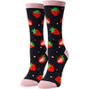 Strawberry Gifts Women's Funny Fruit Socks Strawberry Gifts for Strawberry Lovers Strawberry Themed Socks for Women