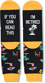 Unisex Funny Retirement Socks, Retirement Gifts for Men Women, Perfect Retirement Gift for Him/Her, Gifts for Retirees, Ideal for Retirement Party