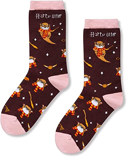 Funny Otter Gifts for Women Ocean Gifts for Her Sea Otter Lovers Gift Cute Sock Gifts Otter Socks