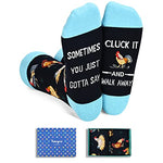 Gender-Neutral Chicken Gifts Novelty Chicken Socks for Men and Women, Unique Gift for Chicken Lovers