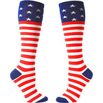 4th of July Socks, Independence Day Gifts for Women, Patriots Gifts, American Flag-themed Presents, Patriotic Socks, Unique Patriots Gifts