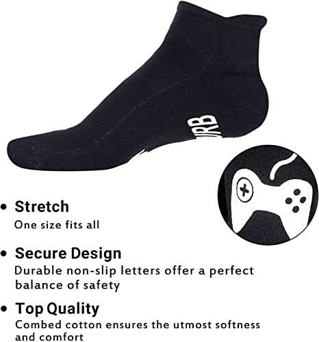 Unisex Gamer Gifts, Funny Gaming Gifts, Gaming Socks for Game Lovers,  Video Game Socks for Men Women, Novelty Gamer Socks, Gaming Gifts