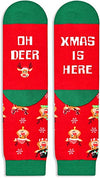 Christmas Gifts for Women Men, Christmas Socks, Snowman Socks, Funny Christmas Gifts Unisex, Christmas Vacation Gifts, Xmas Gifts, Santa Gift Stocking Stuffer