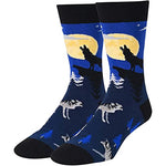 Funny Wolf Gifts for Men Gifts for Him Wolf Lovers Gift Cute Sock Gifts Wolf Socks