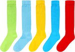 Extra Tall Heavy Socks, Fun Cute Colorful Slouch Socks for Women Girls, Scrunch Socks Women, Fashion Vintage 80s Gifts, 90s Gifts 5 Pairs
