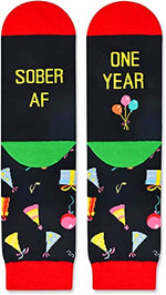 Sobriety Gift, Sober Socks, Alcoholics Anonymous Gifts, Sobriety Anniversary Gifts for Men Women