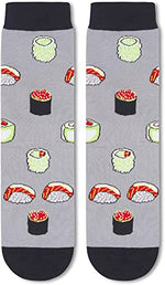 Funny Sushi Socks for Unisex Adult Who Love Sushi, Novelty Sushi Gifts,Men Women Gag Gifts, Gifts for Sushi Lovers, Funny Sayings If You Can Read This, Bring Me Sushi Socks