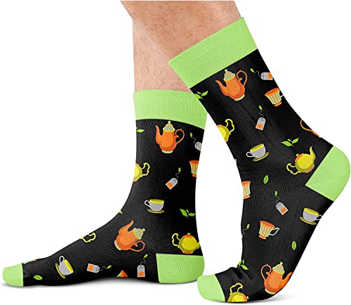 Tea Women Gift Tea Socks Novelty If You Can Read This Bring Me A Cup of Tea Socks, Gifts for Drinkers