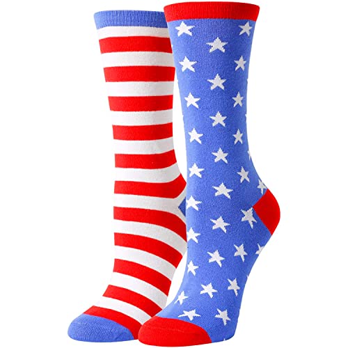 American Flag Socks Women Patriots Socks USA Socks 4th Of July Socks, 4th Of July Gifts American Flag Gifts Patriots Gifts
