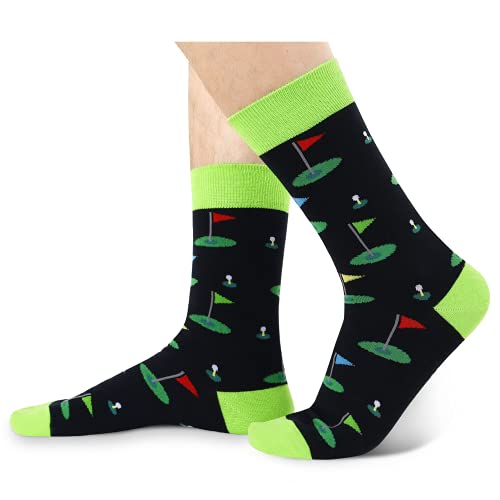 Unique Golf Gifts for Golf Lovers, Sport Lovers Socks, Sport Socks, Socks for Men, Novelty Golf Socks, Perfect Socks Gifts for Golf Enthusiasts