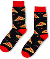 Men's Pizza Socks, Pizza Lover Gift, Funny Food Socks, Novelty Pizza Gifts, Gift Ideas for Men, Funny Pizza Socks for Pizza Lovers, Father's Day Gifts