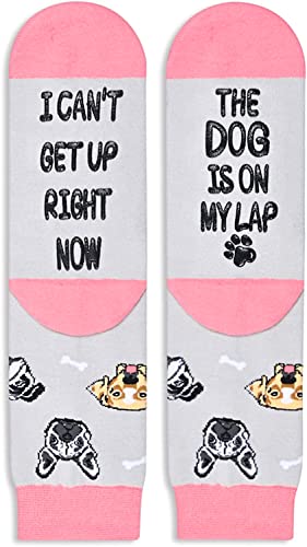 Unique Gifts for Dog Lovers Dog Presents for Women Birthday Christmas Mothers Day Gifts for Her Dog Socks