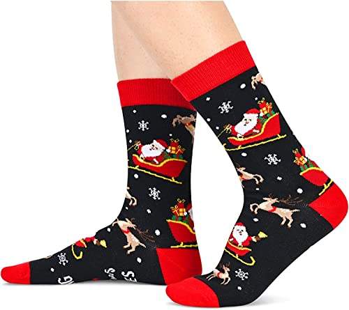 Christmas Gifts for Women Men, Christmas Socks, Christmas Light Socks, Funny Christmas Gifts Unisex, Christmas Vacation Gifts, Xmas Gifts, Santa Gift Stocking Stuffer