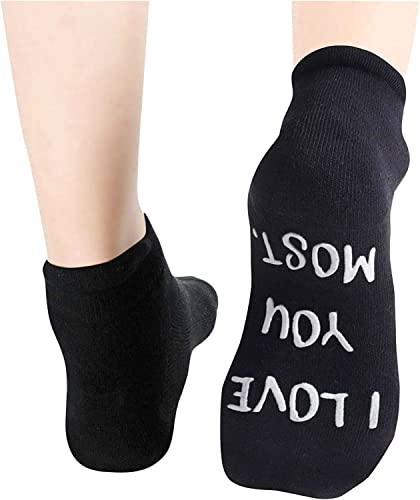 Funny I Love You Gifts For Him Boyfriend Heart Gifts, Novelty Love You Socks For Girlfriend Valentine Socks