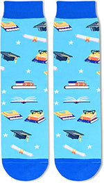 Unisex Funny Cozy Graduation Gifts Socks