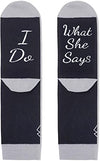 Funny Groom Gifts, Novelty Groom Socks, Wedding Gifts, Engagement Gifts, Gift Ideas for Him, Newlywed Gifts, Wedding Socks for the Groom