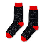 Funny Math Socks for Men Who Love Math, Novelty Men's Engineer Socks, Best Gifts for Math Teachers, Math Enthusiasts, Perfect for Father's Day, Thanksgiving, Teacher's Day Gifts