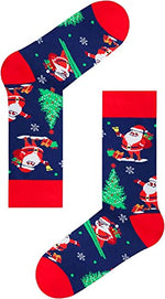 Men's Funny Cute Santa Socks Christmas Gifts
