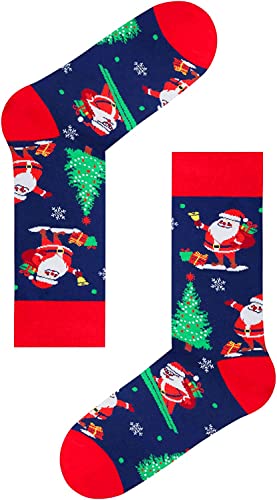 Christmas Gifts for Women Men, Christmas Socks, Christmas Santa Socks, Funny Christmas Gifts, Christmas Vacation Gifts, Xmas Gifts, Holiday Gifts, Santa Gift Stocking Stuffer