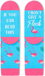 Gender-Neutral Flamingo Gifts, Unisex Flamingo Socks for Women and Men, Flamingo Gifts Animal Socks
