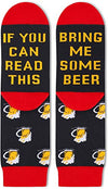 Men's Socks If You Can Read This Bring Me Some Beer Socks Father's Day Gift Cool Gifts For Beer Drinkers Gift for Him