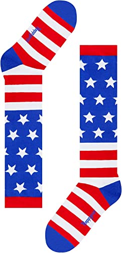 Independence Day Gifts, 4th of July Gifts, American Flag Gifts, Patriots Gifts for Women, Patriotic Socks, American Flag Socks, Patriots Socks, 4th of July Socks