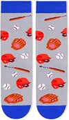 Fun Baseball Socks, Baseball Lover Socks, Sport Socks, Baseball Gifts for Baseball Lovers, Mens Socks Gifts, Novelty Socks, Socks for Men