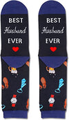 Best Gifts for Husband, Novelty Husband Socks, Husband Birthday Gift, Anniversary Gift, Romantic Valentine's Day Gift Ideas, Unique Presents for Him