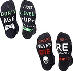 Novelty Gamer Socks, Funny Gaming Gifts for Women and Men Who Love Game, Unisex Gamer Gifts, Gaming Socks for Game Lovers, Video Game Socks