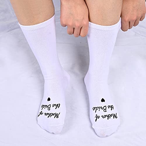 Brides Mother Gift, Mother of the Bride Socks, Unique Mother of the Bride Gifts, Wedding Day Socks, Wedding Gift, Mom Gift from Bride, Perfect Gift from Bride to Mom