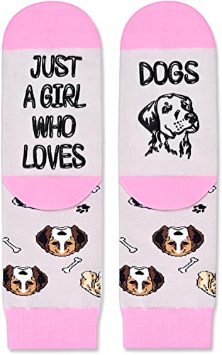 Dog Gifts for Girls Dog Lovers Gifts Best Gifts for Daughter Cute Kids Dog Socks, Gifts for 7-10 Years Old Girl