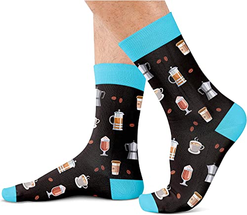 Unisex Novelty Unique Coffee Socks Gifts for Coffee Lovers