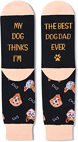 Men's Funny Cozy Dog Socks Gifts For Pet Lovers
