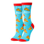 Women's Pizza Socks, Pizza Lover Gift, Funny Food Socks, Novelty Pizza Gifts, Gift Ideas for Women, Funny Pizza Socks for Pizza Lovers, Mother's Day Gifts