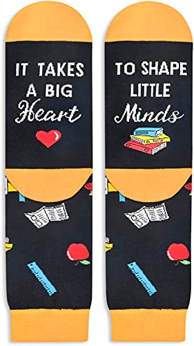 Cool Gifts for Teachers, Cute Teacher Gifts, Teacher Socks for Men Women, Funny Teacher Gifts, Appreciation Gifts for Teachers Men Women