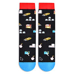 Unisex Programmer Socks, Geek Socks, Computer Socks, Programmer Gifts, Geek Gifts, PC Gamer Gifts, Ideal Gifts for Computer Geeks, Women Men Programming Socks