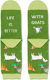 Unique Goat Gifts, Unisex Goat Socks for Men and Women, Best Gift for Goat Lovers Sheep Socks