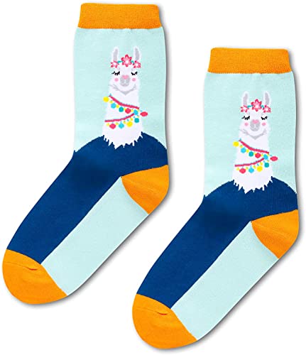 Women's Cute Llama Socks Llama Gifts for Women Fun Animals Gifts for Animal Lovers, Gift For Her, Gift For Mom