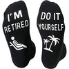 Unisex Retirement Gifts, Funny Retirement Socks, Perfect Retirement Gift for Him/Her, Ideal Gifts for Retirees, Retirement Party Gift