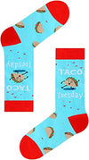 Women's Taco Socks, Mexican Theme Socks, Taco Gifts, Taco Lover Presents, Thank You Gifts For Women,Taco Tuesday, Mothers Day Gifts, Fast Food Socks