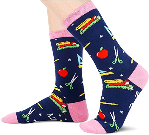 Teacher Off Duty Socks, Gift For Teachers, Birthday, Retirement, Anniversary, Christmas, Gift For Her, Present for Teachers, Women Teacher Socks